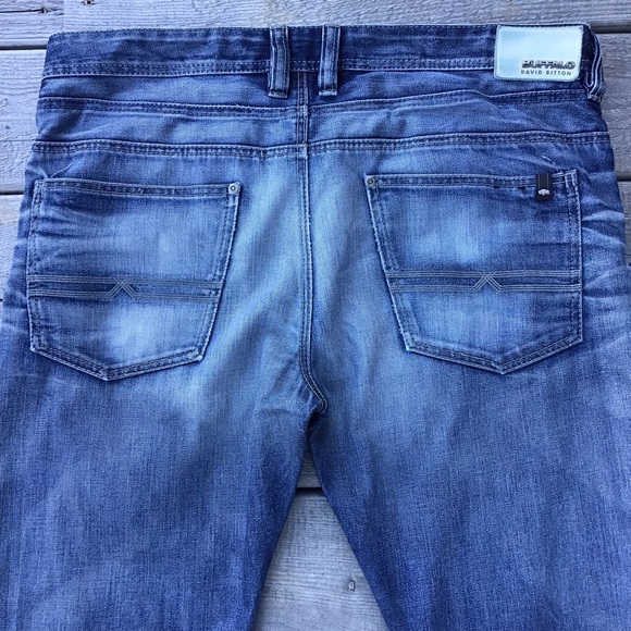 BUFFALO | Rock for Freedom Button Fly Jeans 38x35 Long Legs - Picture 6 of 14